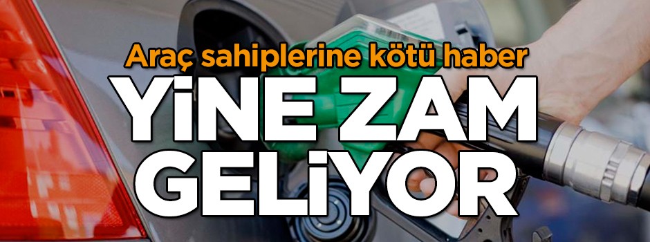 Araç sahiplerine kötü haber! Yine zam geliyor