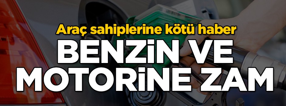 Araç sahiplerine kötü haber! Zam geldi