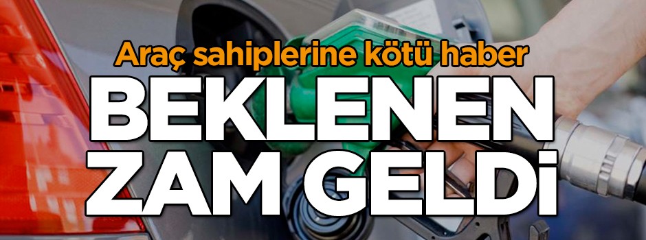 Araç sahiplerine kötü haber! Beklenen zam geldi