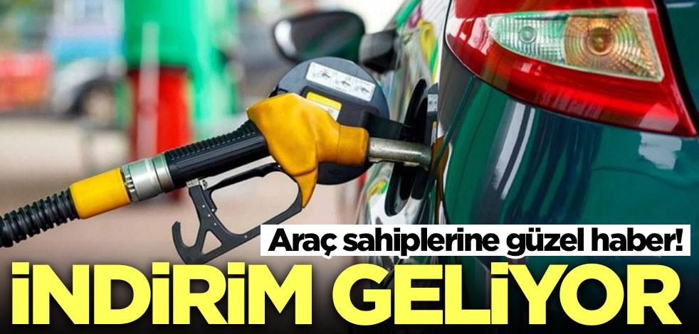 Araç sahiplerine müthiş haber! Akaryakıta indirim geliyor