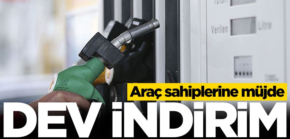 Araç sahiplerine nefes aldıracak indirim! Akaryakıt fiyatlarına öyle bir indirim geliyor ki...