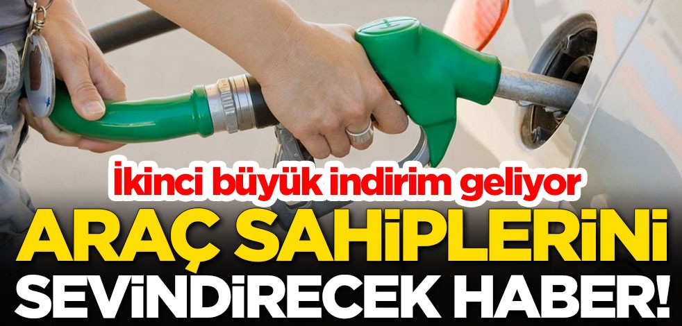 Araç sahiplerini sevindirecek haber! İkinci büyük indirim geliyor