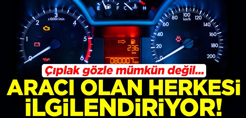 Aracı olan herkesi ilgilendiriyor! Bu kusuru çıplak gözle mümkün değil