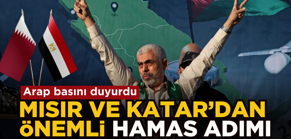 Arap basını duyurdu! Mısır ve Katar’dan önemli Hamas adımı