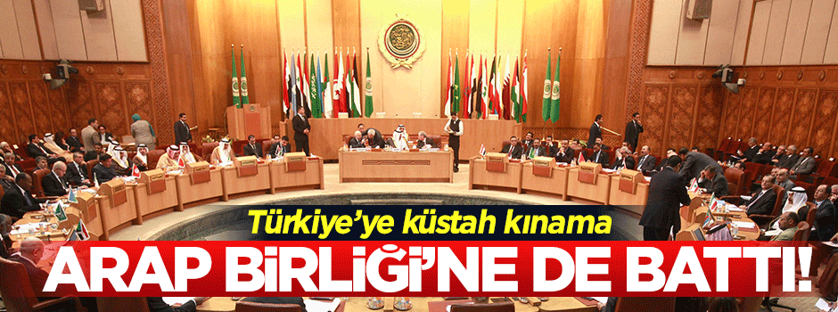 Arap Birliği Türkiye'yi kınayıp çağrıda bulundu