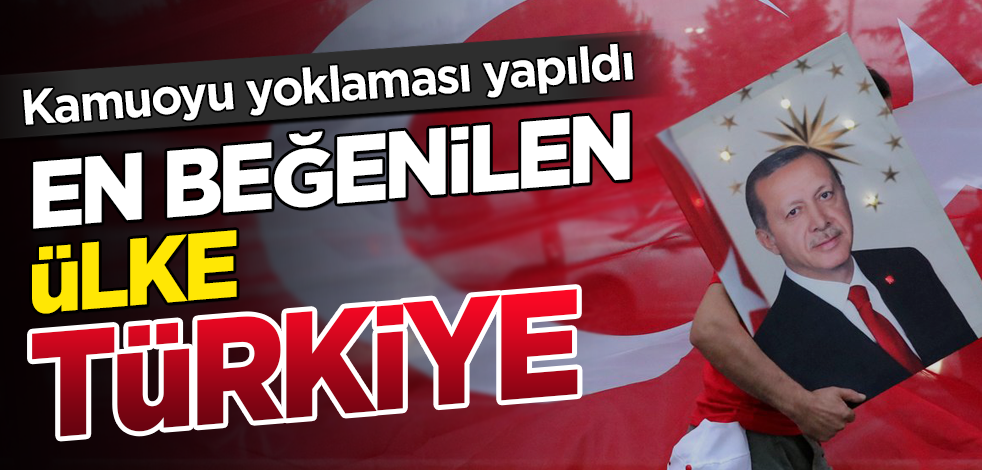 Arap kamuoyunda dış politikası en çok beğenilen ülke Türkiye