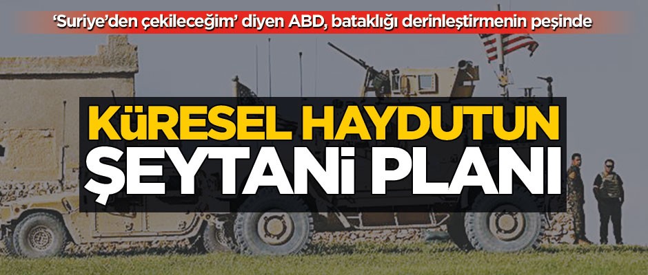 Arap kartı masada! Küresel haydutun şeytani planı