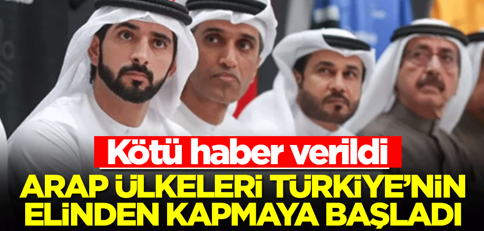 Arap ülkeleri Türkiye'nin elinden kapmaya başladı! Yetkili isim kötü haberi verdi