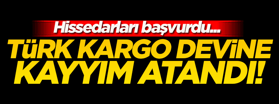 Aras Kargo'ya kayyım atandı!