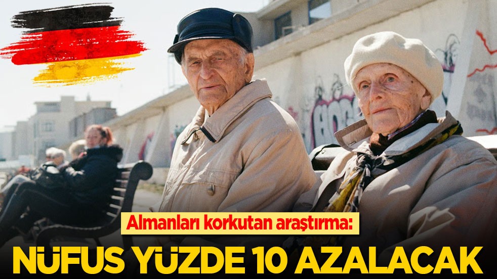 Araştırma şok etti: Almanya’nın nüfusu yüzde 10 azalabilir