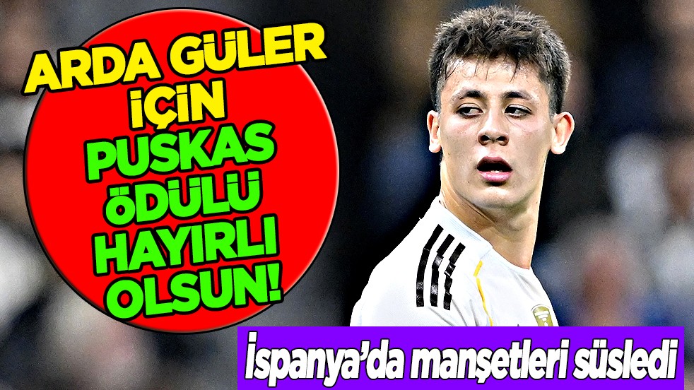 Arda Güler sonunda bunu da yaptı ya, müthiş resital: Puskas hayırlı olsun