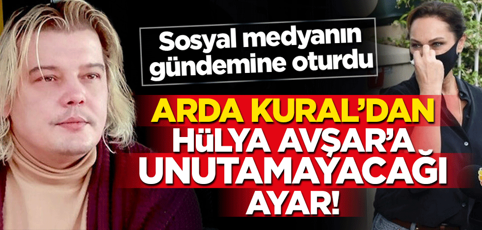 Arda Kural'dan Hülya Avşar'a efsane kapak: "Para için soyunanların Allah için giyinenlere laf söylediği iğrenç bir çağda yaşıyoruz"