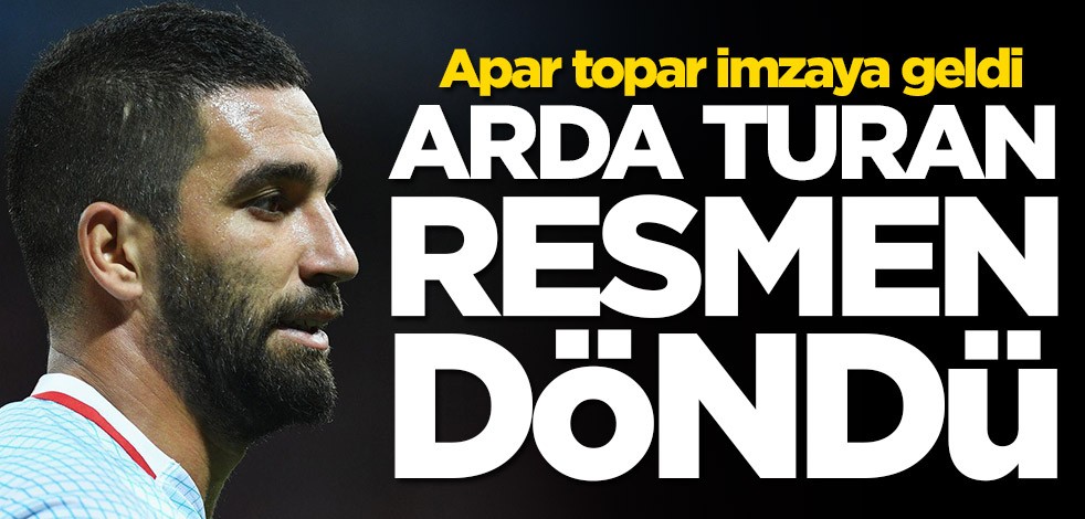 Arda Turan Galatasaray'da