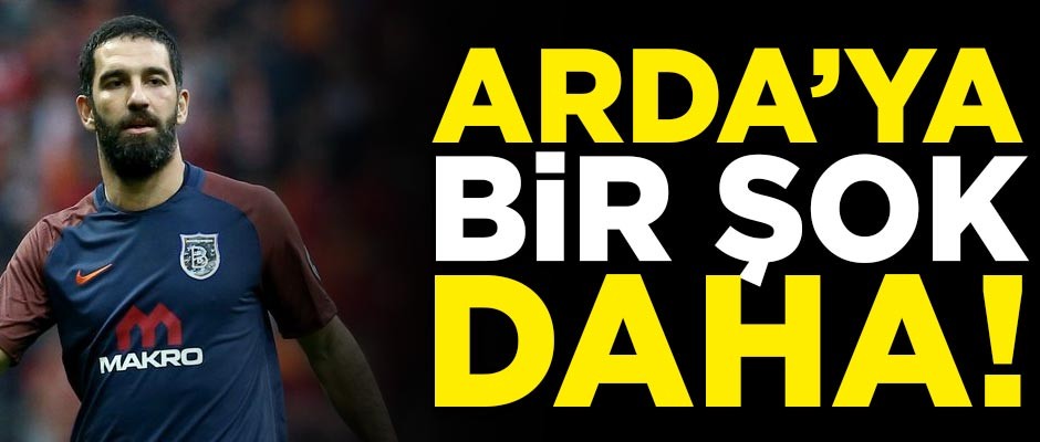 Arda Turan'a bir şok daha! Oyuna girer girmez...