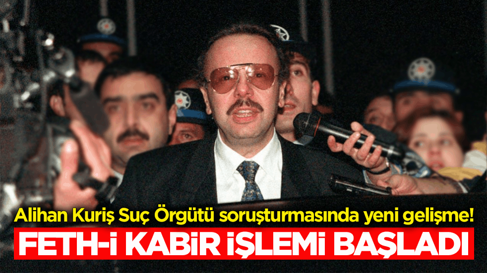 Arif Ahmet Denizolgun’un kabri açılıyor! Karacaahmet Mezarlığı'nda hareketli dakikalar