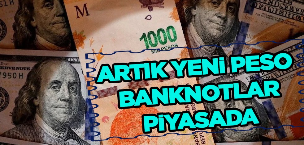Arjantin’de yüksek enflasyon, zam yüzünden verdiği kararın sonucu yeni peso banknotlar devrede! Hiç oldu