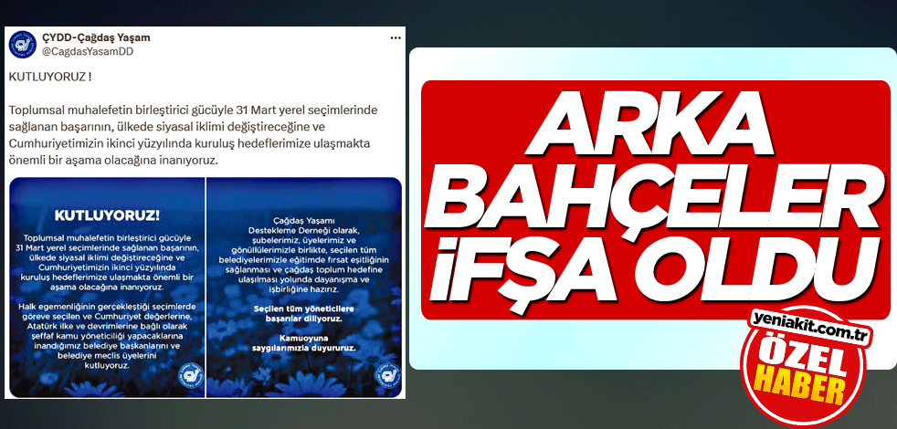 Arka bahçeler ifşa oldu