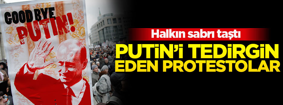 Artan protestolar Rusya'yı tedirgin ediyor