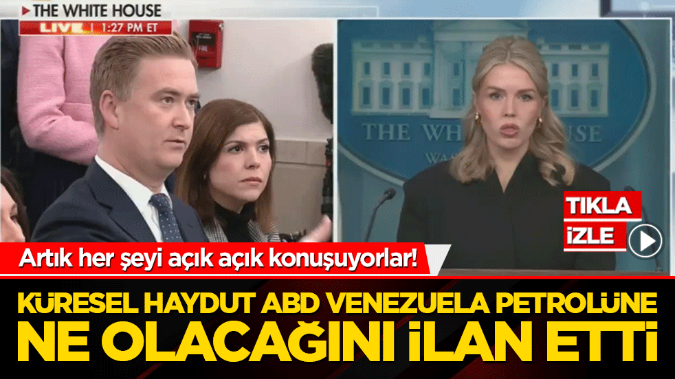 Artık her şeyi açık açık konuşuyorlar! Küresel haydut Venezuela petrolüne ne olacağını ilan etti