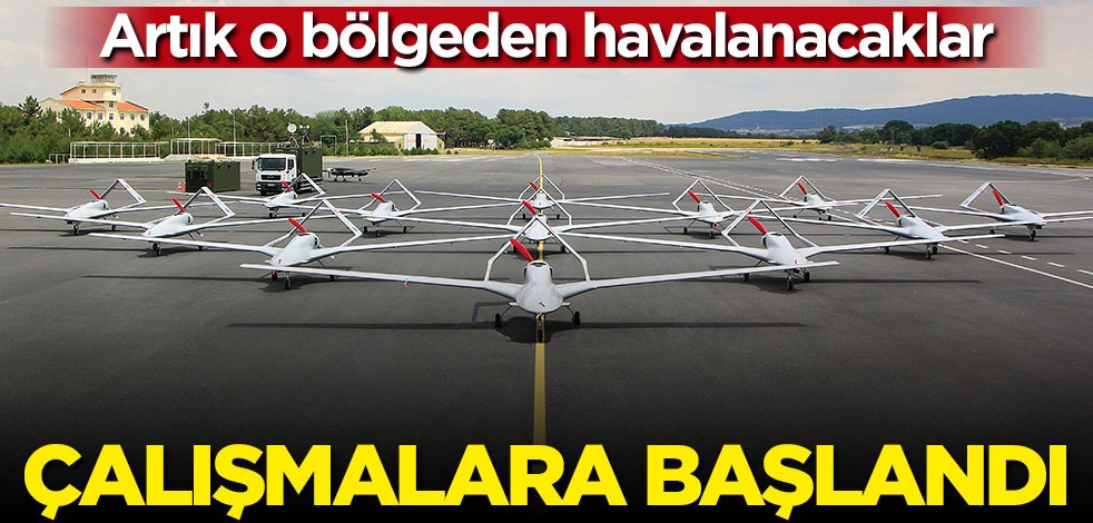 Artık oradan havalanacaklar: Çalışmalara başlandı
