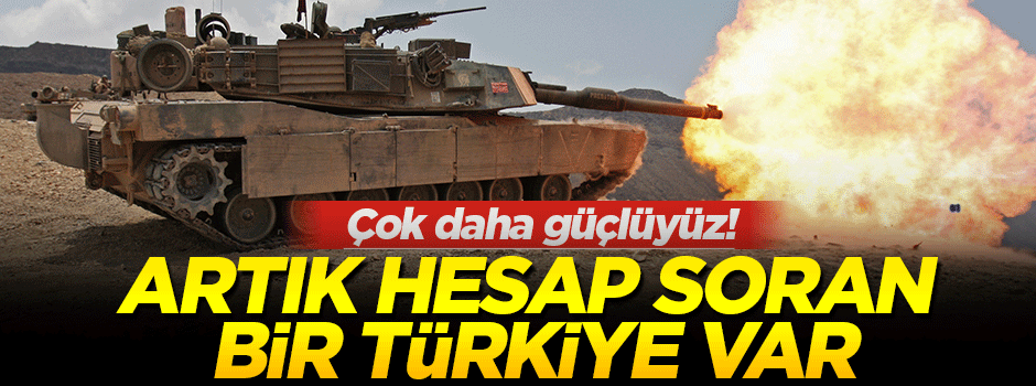 'Artık sorgulayan, hesap soran bir Türkiye var'