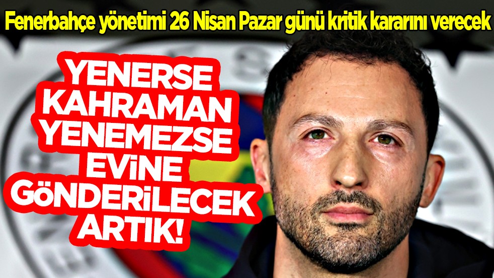Artık tüm gözler 26 Nisan'a çevrilmiş durumda... Tedesco kovulacak: 1 gün bile beklenmeyecek!