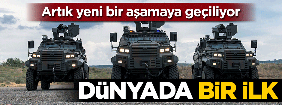 Savunma sanayinde yeni bir aşamaya geçiliyor... Dünyada bir ilk!