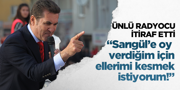 Arzu Çağlan: Sarıgül'e oy verdiğim için ellerimi kesmek istiyorum