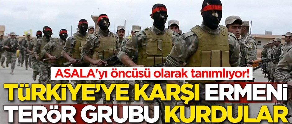 ASALA'yı öncüsü olarak tanımlıyor! YPG/PKK Türkiye'ye karşı Ermeni terör grubu kurdu