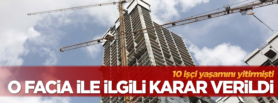 Asansör faciasında kara verildi