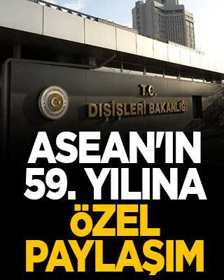 Asean'ın 59. yılına özel paylaşım