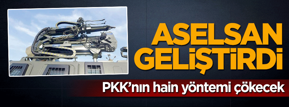 Aselsan PKK'nın EYP'lerini imha edecek robotu geliştirdi