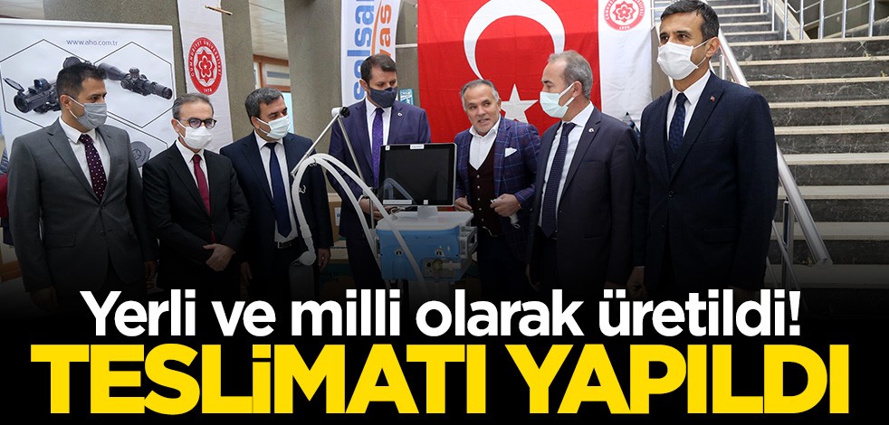 ASELSAN tarafından yerli ve milli olarak üretildi... Teslimatı yapıldı