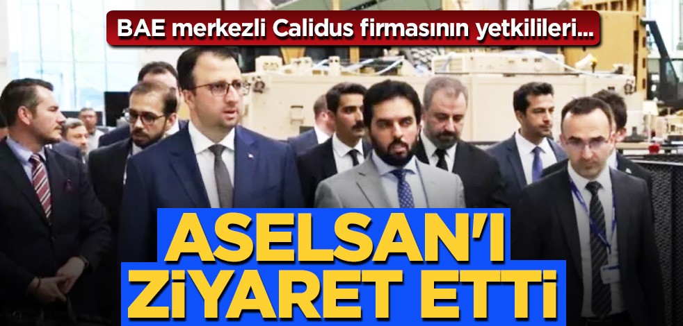 ASELSAN Türkiye'ye güç katıyor! Arap yetkililer, ASELSAN'ı ziyaret etti