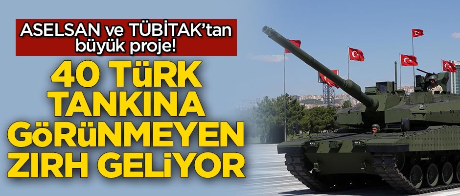 ASELSAN ve TÜBİTAK'tan büyük proje!