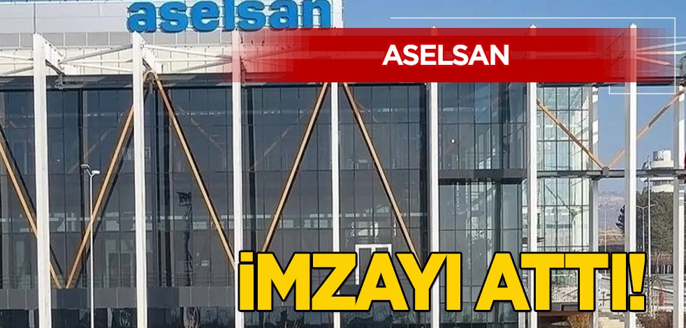 ASELSAN verdiği Türkiye kararını dünyaya ilan etti: imzayı attı! Tam 65,9 milyon dolar, sinyali verdi