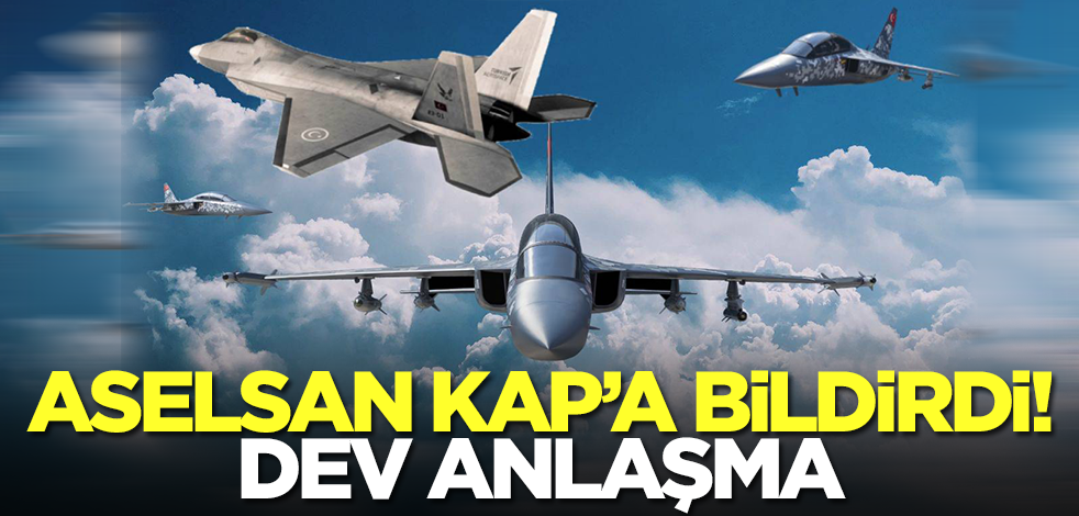 ASELSAN KAP'a bildirdi! Milyonlarca dolarlık dev anlaşma