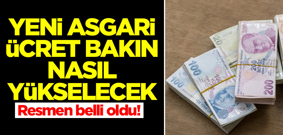 Asgari ücret 9 bin 500-10 bin lira arası olacak mı? Rakam bakın nasıl yükselecek... Belli oldu
