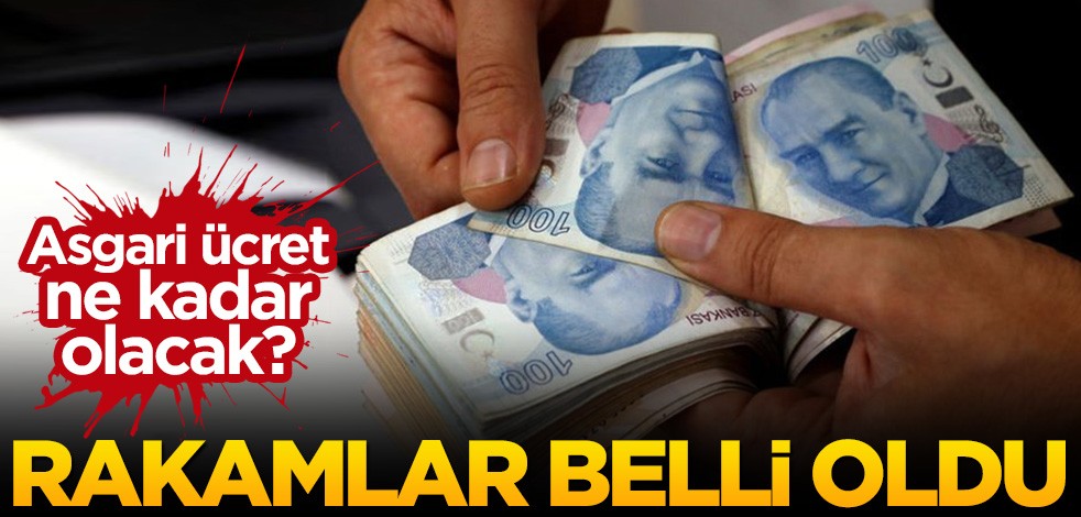Asgari ücret ne kadar olacak? Rakamlar belli oldu
