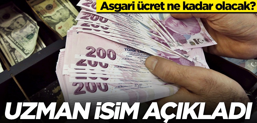 Asgari ücret ne kadar olacak? Uzman isim açıkladı