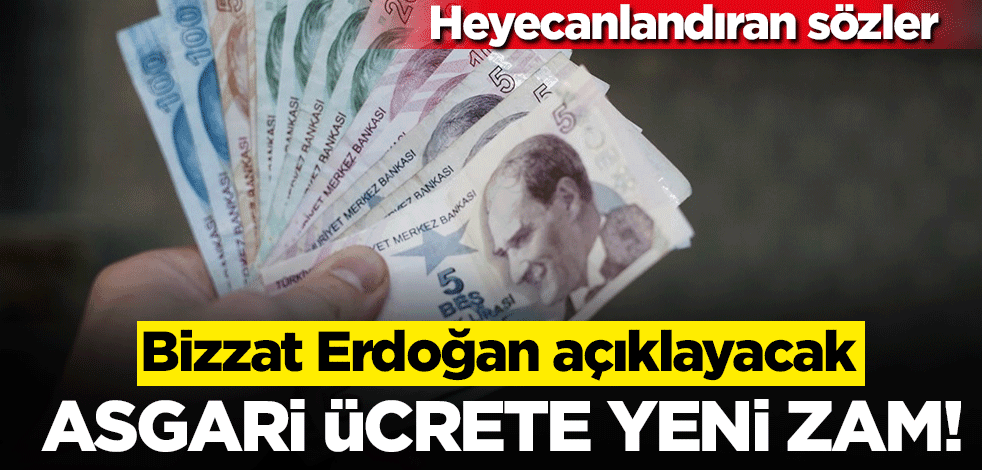 Asgari ücretle ile ilgili Abdullah Doğru'dan heyecanlandıran açıklama: Erdoğan açıklayacak