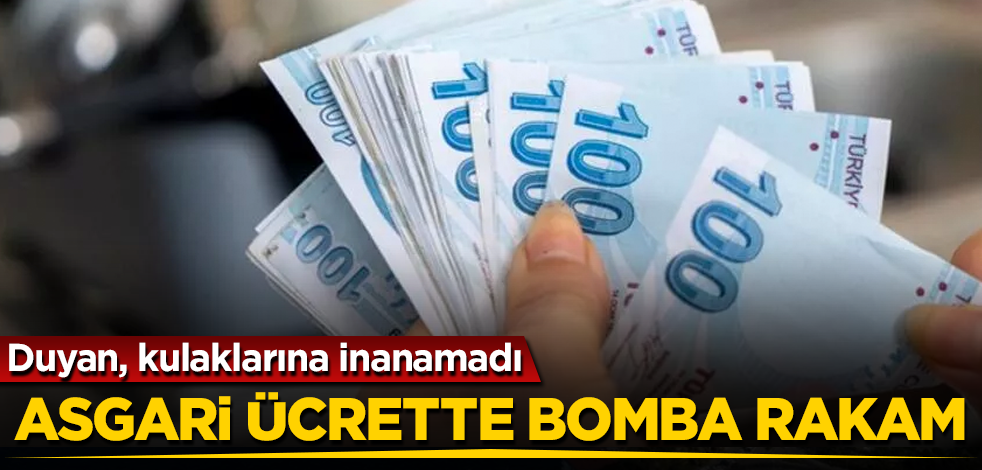 Asgari ücrette bomba rakam! Duyan, kulaklarına inanamadı
