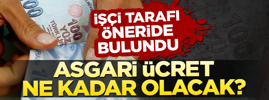 Asgari ücrette işçi kesiminden 9 talep