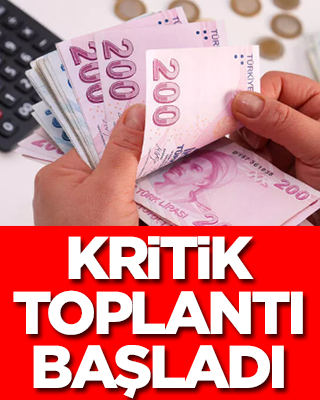 Asgari ücrette kritik gelişme! Milyonların beklediği toplantı başladı