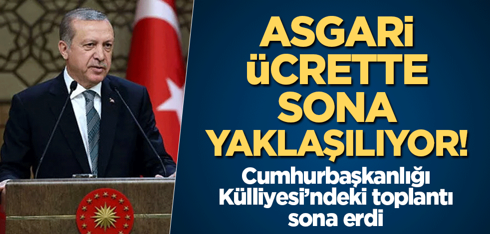 Asgari ücrette sona yaklaşılıyor! Bakan Bilgin'den kritik toplantı
