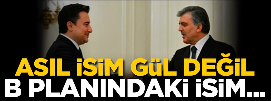 'Asıl isim Gül değil, B planındaki isim...