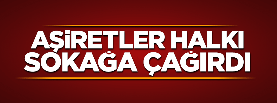 Aşiretler PKK'ya karşı seferberlik çağrısında bulundu