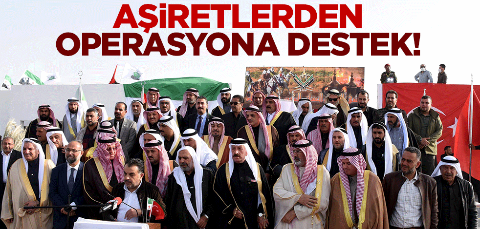 Aşiretlerden Suriye operasyonuna destek! PKK meselesi çözülecek