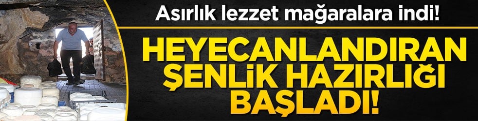 Asırlık lezzet mağaralara indi! Konya'da heyecanlandıran şenlik hazırlığı başladı!
