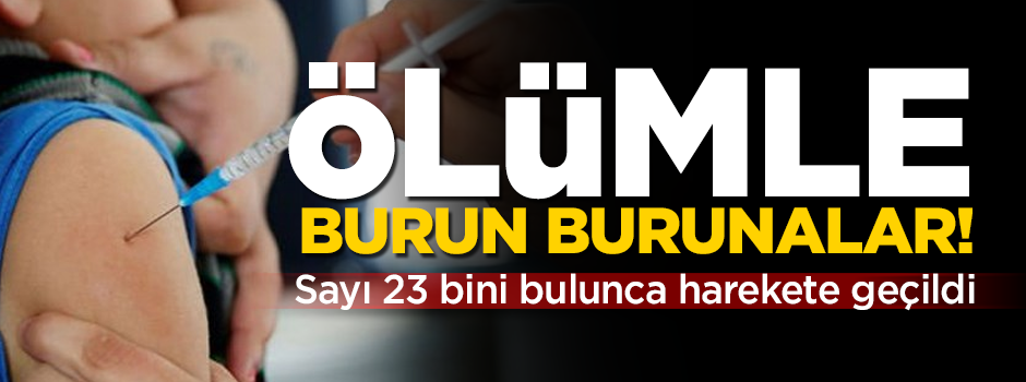 Aşıyı reddeden 23 bin aile için Sağlık Bakanlığı devrede!